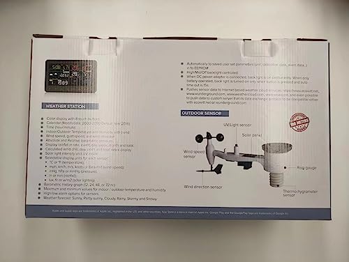 Wetterstation WLAN ECOWITT Wetterstation mit WLAN