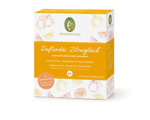 Aromaöl Primavera ätherische Öle Set duftendes Zitrusglück