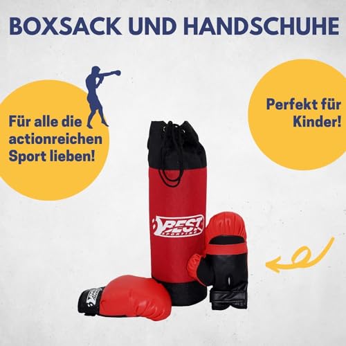 Boxsack Kind B Best Sporting Best Sporting Boxsack und Handschuhe Set