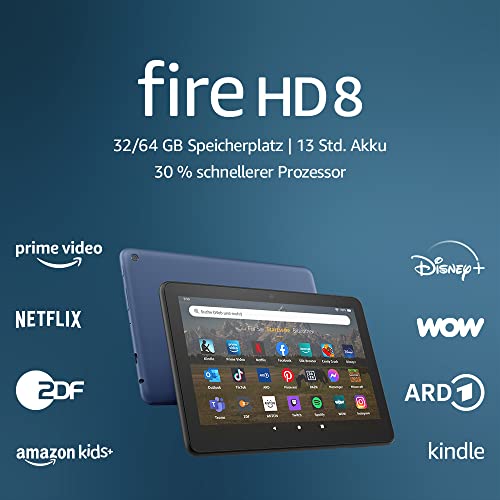 Tablet Amazon Fire HD 8-, 8-Zoll-HD-Display, 32 GB