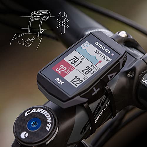 Fahrradcomputer-GPS SIGMA SPORT ROX 11.1 EVO Black