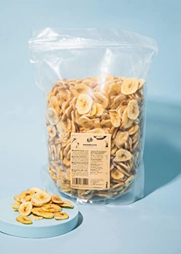 Bananenchips KoRo, 1 kg Vorteilspack, ohne Zuckerzusatz