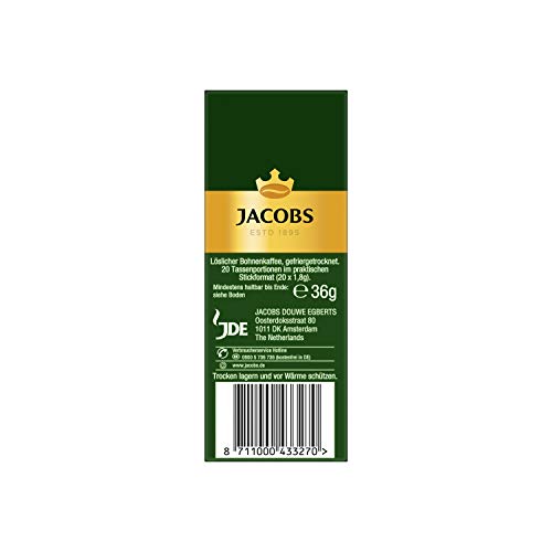 Kaffee-Sticks Jacobs löslicher Kaffee Krönung, 160 Instant Kaffee