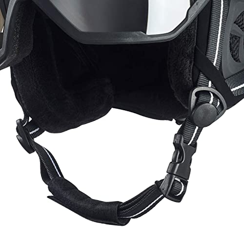 Black-Crevice-Skihelm Black Crevice Skihelm Vail mit Visier, matt