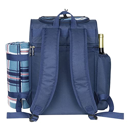 Picknickrucksack Hap Tim Picknickkorb Rucksack für 2 Personen