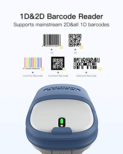 2D-Barcode-Scanner Inateck Wireless Barcode Scanner 2D