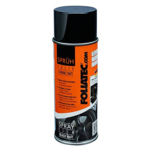 Sprühfolie Foliatec Spray Film, schwarz matt 1x400ml