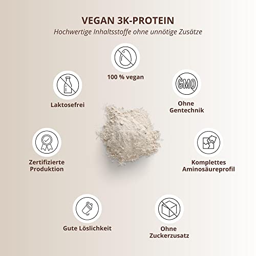 Eiweißpulver Nutri + Veganes Neutral ohne Süßungsmittel