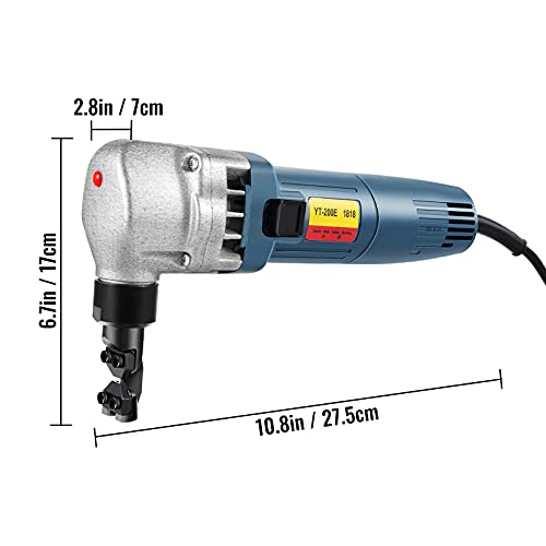 Blechknabber VEVOR Druckluft Blechschere 1,8 mm, 380W Blechnibbler