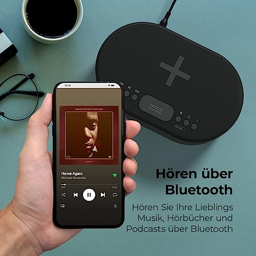 Bluetooth-Radio i-box Radiowecker Digital mit USB-Ladegerät