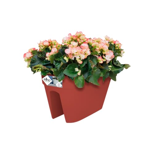 Blumenkasten elho loft urban Flower Bridge 50, Braun/Klinkerrot