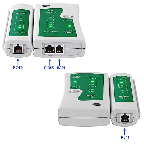 Netzwerktester HB-DIGITAL RJ45/RJ11 LAN Network Cable Tester