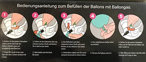 Heliumflasche Carpeta BALLONGAS FÜR 20 LUFTBALLONS