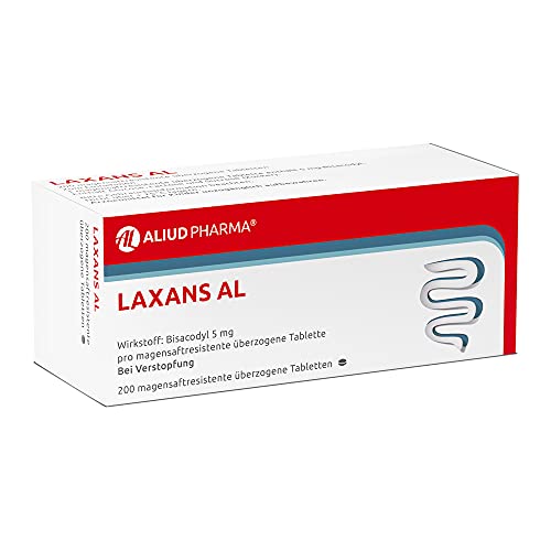 Abführmittel AL Aliud Pharma Laxans AL Dragees, 200 Tabletten