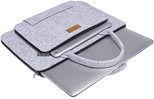 Laptoptasche Ropch 15,6 Zoll, Filz Laptophülle Sleeve Notebooktasche