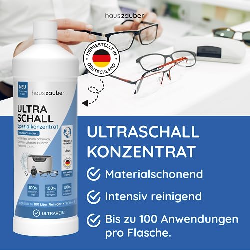 Ultraschallreiniger-Flüssigkeit hauszauber ® Ultraschallreiniger