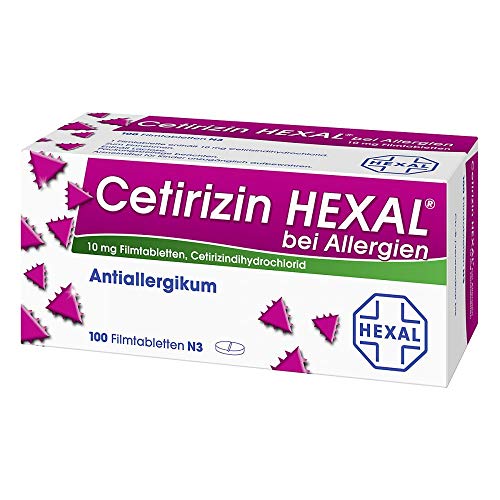 Allergietabletten Hexal Cetirizin bei Allergien, 100 St.