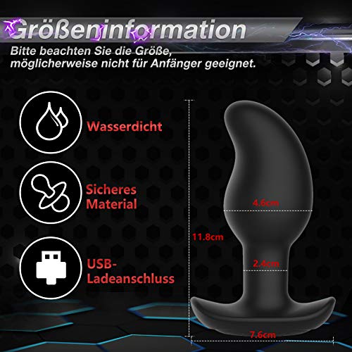 Analdusche Leyuto Analvibratoren für Mann Elektroshock Plug