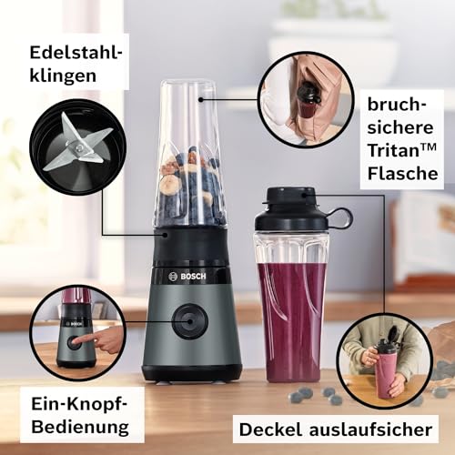 Smoothie-Maker Bosch Hausgeräte Mini-Standmixer VitaPower Serie 2
