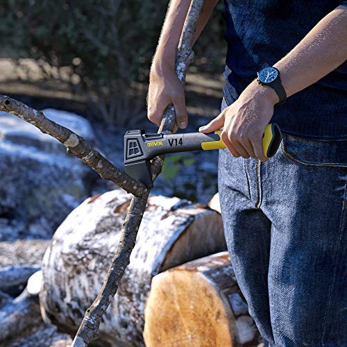 Handbeil LEXIVON Axt Länge 35 cm, Outdoor Axt für Garten