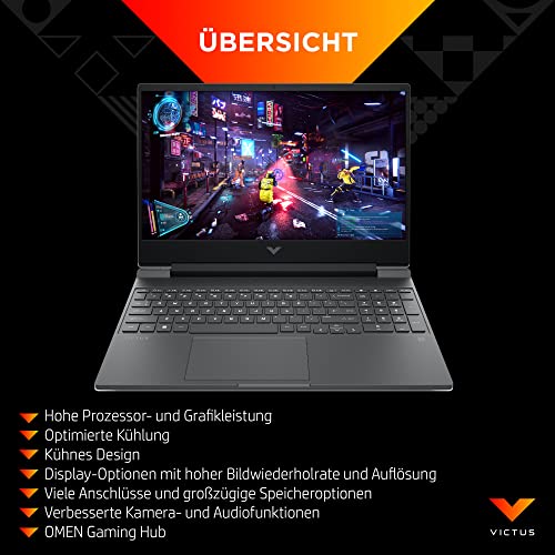 Gaming-Laptop bis 1.000 Euro HP Victus Gaming Laptop 15,6″ FHD