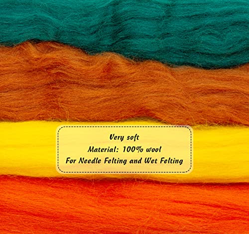 Filzwolle Homewit, 20 Farben je 10 Gramm, zum Stricken