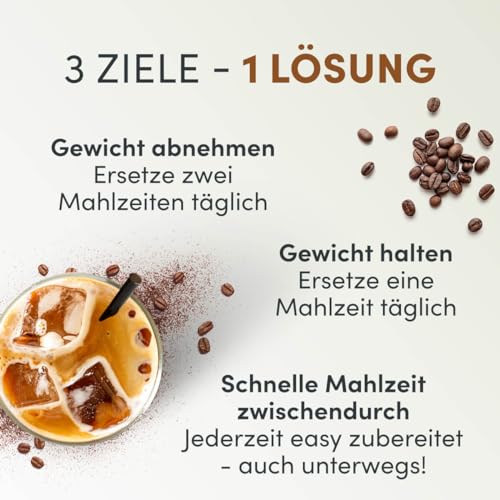 Diät-Shakes Shape Republic Iced Caffè Latte, Mahlzeitersatz Shake