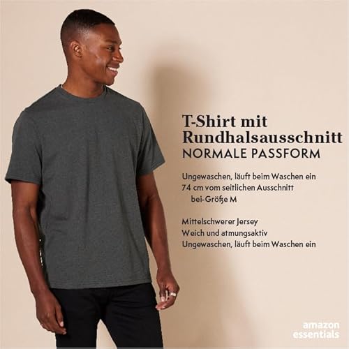 Weißes T-Shirt Herren Amazon Essentials Herren T-Shirt