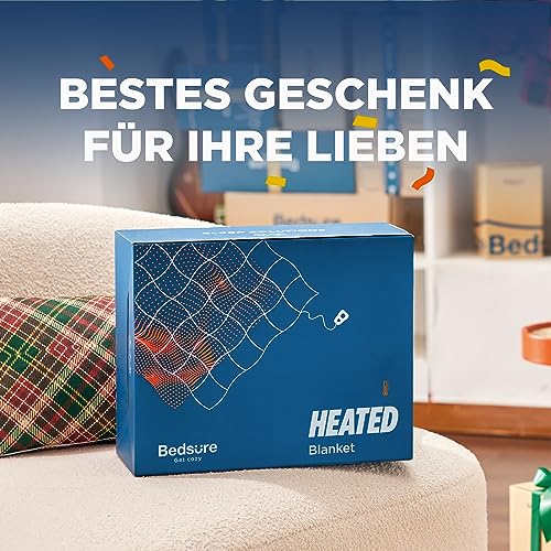 Heizdecke BEDSURE klein mit Abschaltautomatik, elektrisch