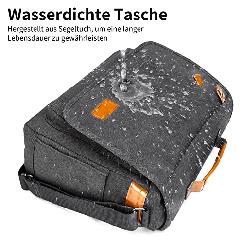 Laptoptasche ESTARER Umhängetasche/ 15.6 Zoll für Arbeit/Uni