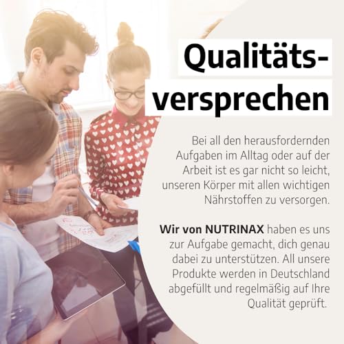 Coenzym Q10 Nutrinax, 100mg Q10 pro vegane Kapsel