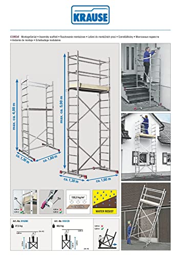 Rollgerüst KRAUSE-Werk GmbH & Co. KG KRAUSE Corda Montagegerüst