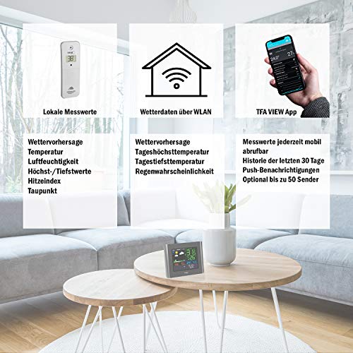 Wetterstation WLAN TFA Dostmann WLAN Wetterstation Meteo