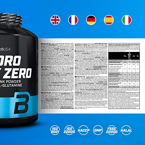 Biotech-Protein BioTechUSA Hydro Whey Zero, glutenfrei