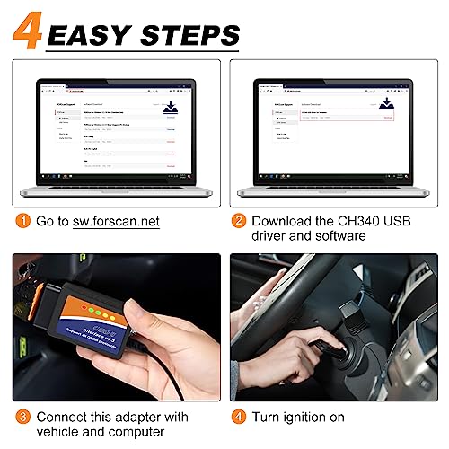 OBD2-Adapter OBDMONSTER FORScan ELMconfig Professionell