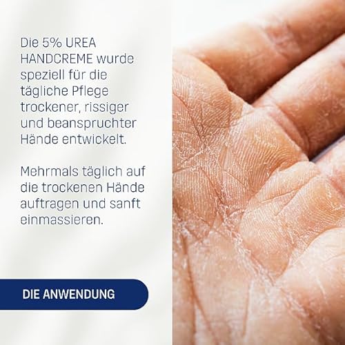 Handcreme für sehr trockene, rissige Hände Eubos, Urea Intensive