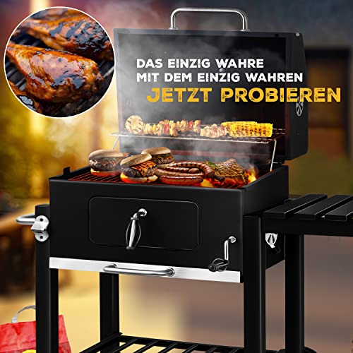 Kugelgrill 57 cm KESSER ® Grill Grillwagen XL Holzkohlegrill