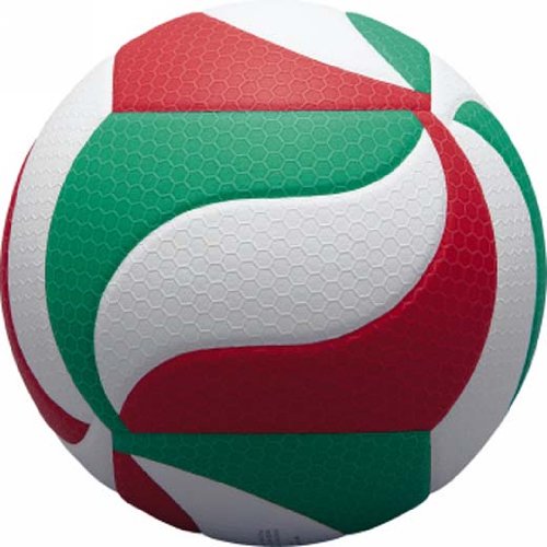 Volleyball Molten Erwachsene V5M5000 , Grün/Weiß/Rot, 5