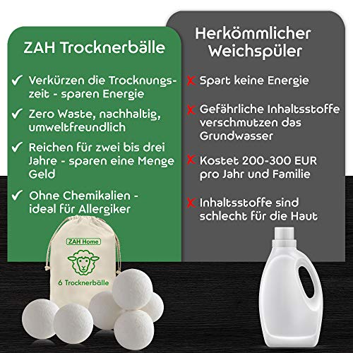 Trocknerbälle ZAH Home ZAH XXL für Wäschetrockner