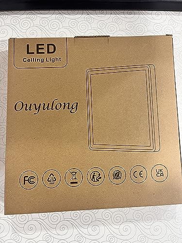 LED-Deckenleuchte Ouyulong Led Deckenleuchte 18W 4000K 1620LM Quadrat