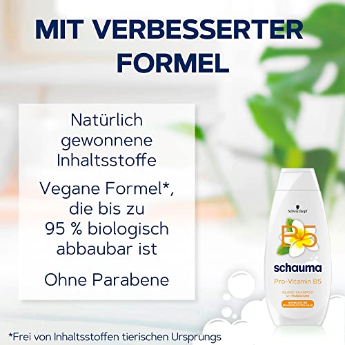 Glättendes Shampoo Schauma Glanz-Shampoo Pro-Vitamin B5