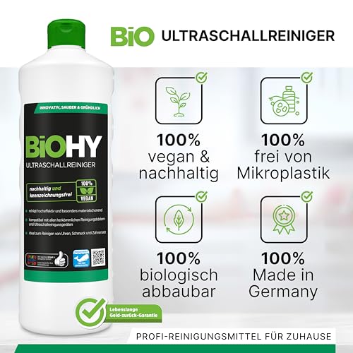 Ultraschallreiniger-Flüssigkeit BIOHY Ultraschallreiniger 1l