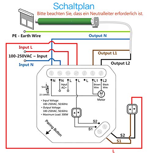 Rolladensteuerung WLAN LoraTap (4er)