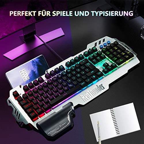 Havit-Gaming-Tastatur RedThunder K900 Halbmechanisch Gaming