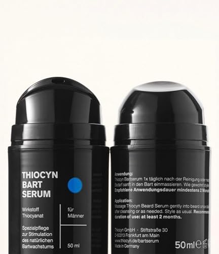 Bartwuchsmittel THIOCYN Bartserum • Natürliche Stimulation