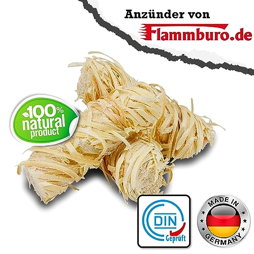 Kaminanzünder FLAMMBURO 10kg = ca. 800 Stück Anzündwolle