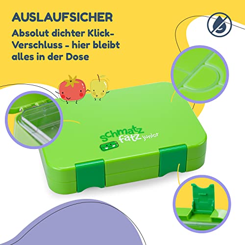 Bento-Box schmatzfatz Lunchbox für Kinder, Lunchbox, Bentobox