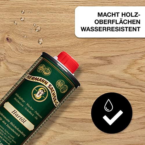 Holzöl Hermann Sachse Hartöl 250ml für Eiche Nussbaum Akazie Buche