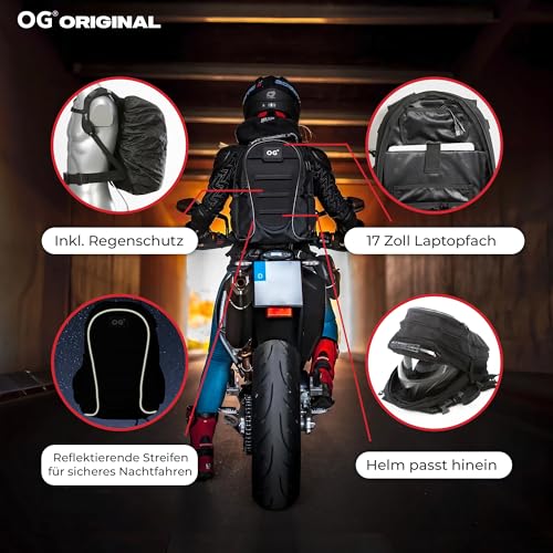 Motorradrucksack OG Original CityRunner Motorrad Rucksack