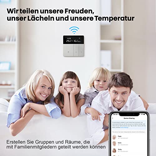 Raumthermostat WLAN AVATTO Thermostat für Elektrische